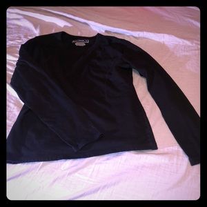 Black Compression Long Sleeve Tee